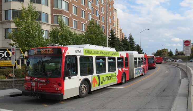 OC Transpo New Flyer D60LFR 6496